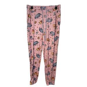Disney Winnie the Pooh & Eyore Pajama Pants Lounge Pants Sz. M
